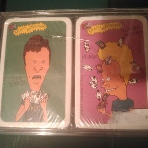 Bevis and Butthead Playing cards